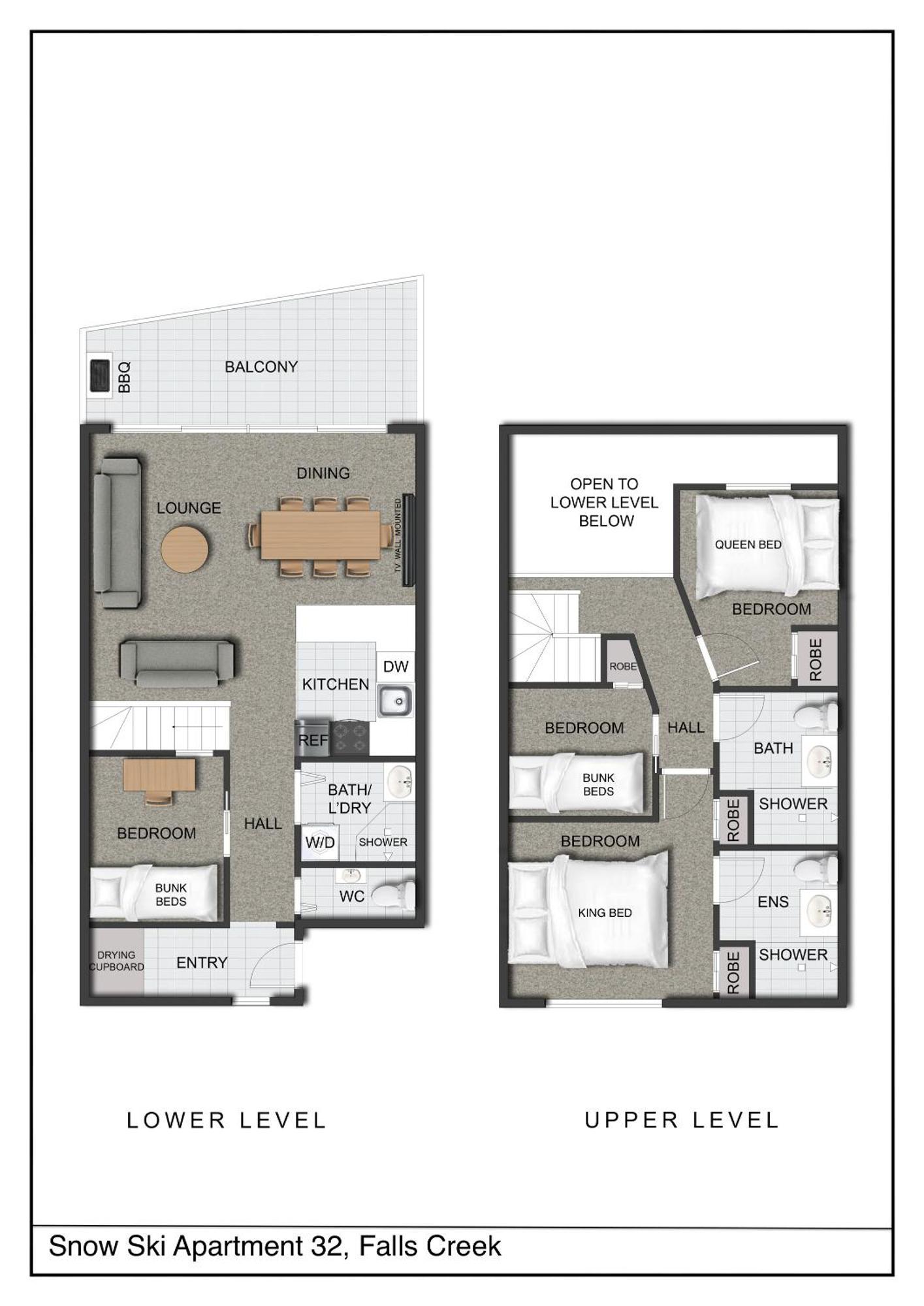 Snow Ski Apartments 32 폴즈크리크 외부 사진